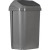Kôš s výkyvným vekom, polypropylén, sivý, 10 litrov Kôš s výkyvným vekom, polypropylén, sivý, 10 litrov