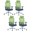4PACK Ergonomická kancelárska stolička VICTORY ERGO zelená (4 ks) 4PACK Ergonomická kancelárska stolička VICTORY ERGO zelená (4 ks)