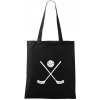 Florbalové hokejky - Taška bavlnená - 42 x 38 cm ( Čierna ) Florbalové hokejky - Taška bavlnená - 42 x 38 cm ( Čierna )