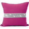 Mondo Italia Obliečka na vankúš Glamour so zirkónmi fuchsia Fuchsia 50x50 cm Mondo Italia Obliečka na vankúš Glamour so zirkónmi fuchsia Fuchsia 50x50 cm
