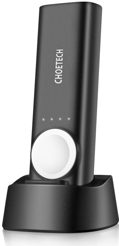 Choetech 5000mAh USB 2.1A / Wireless Charger Qi MFI to Apple Watch Black T315