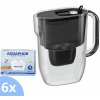 Aquaphor Fresh čierna filtračná kanvica + Aquaphor Maxfor+ filtra 6 ks Aquaphor Fresh čierna filtračná kanvica + Aquaphor Maxfor+ filtra 6 ks