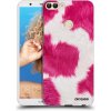 Picasee silikónový prehľadný obal pre Huawei P Smart - Pink Moo Picasee silikónový prehľadný obal pre Huawei P Smart - Pink Moo