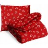 Detská posteľná bielizeň 160x200 pre deti, 100 % bavlna, certifikát Srdce, obliečky s lemom Detská posteľná bielizeň 160x200 pre deti, 100 % bavlna, certifikát Srdce, obliečky s lemom
