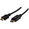Video kábel DisplayPort samec - HDMI samec, 5m, čierna, Logo blister, DOPRODEJ Video kábel DisplayPort samec - HDMI samec, 5m, čierna, Logo blister, DOPRODEJ