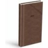 Diář 2026 D802 PU dark brown 90x170mm Diář 2026 D802 PU dark brown 90x170mm