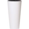 Květináč Prosperplast TUBUS SLIM bílý lesk 25 cm Květináč Prosperplast TUBUS SLIM bílý lesk 25 cm