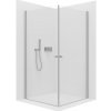 CERANO - Sprchovací kút Antelo Duo Ľ/P - 6 mm - chróm, transparentné sklo - 120x120x190 cm - otočný CERANO - Sprchovací kút Antelo Duo Ľ/P - 6 mm - chróm, transparentné sklo - 120x120x190 cm - otočný