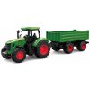 Wiky Vehicles Traktor s prívesom voľné kolesá 42 cm WKW049457 Wiky Vehicles Traktor s prívesom voľné kolesá 42 cm WKW049457