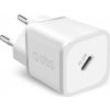 SBS TETRGAN1C20W 20W GaN nástenná nabíjačka s napájaním Power Delivery - biela SBS TETRGAN1C20W 20W GaN nástenná nabíjačka s napájaním Power Delivery - biela