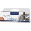 Faber-Castell 167504 Pitt Artist Pen Calligraphy 4 ks tmavé farby Faber-Castell 167504 Pitt Artist Pen Calligraphy 4 ks tmavé farby