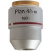 Rovinný achromatický objektiv Levenhuk MED 4x Rovinný achromatický objektiv Levenhuk MED 4x