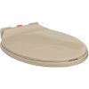 WC sedátko s pomalým sklápěním rychloupínací béžové oválné Béžová 145821 WC sedátko s pomalým sklápěním rychloupínací béžové oválné Béžová 145821