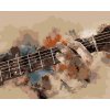 ZUTY Maľovanie podľa čísel GITARISTA HRAJÚCI NA GITARE Rámovanie bez rámu a bez vypnutia plátna Rozmer 80 x 100 cm