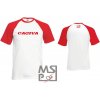 Tričko s motívom Cagiva 03 čierne