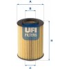 25.075.00 - Olejový filter UFI 25.075.00 - Olejový filter UFI
