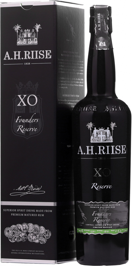 A.H. Riise XO Founder\'s Reserve Batch 6 45,5% 0,7 l (kazeta)