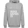 Hummel | RUHR GAMES 19 GO COTTON HOODIE MEN | šedá| M Hummel | RUHR GAMES 19 GO COTTON HOODIE MEN | šedá| M