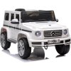 Lean Cars Elektrické autíčko Mercedes G500 2x45W motor 1x12V45Ah batéria biela