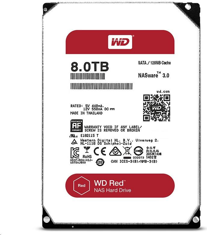 WD Red Plus 8TB, WD80EFZZ