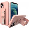 Harahu Xiaomi Redmi Note 9 Puzdro Rope Case KP15233 ružová
