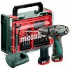 Metabo Metabo AKU příklepová vrtačka PowerMaxx SB Basic Set, 2x 12V 2,0Ah s mobilní dílnou 600385710 Metabo Metabo AKU příklepová vrtačka PowerMaxx SB Basic Set, 2x 12V 2,0Ah s mobilní dílnou 600385710