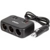 Predlžovacia zásuvka 1x USB-A 1x USB-C QC4.0 12/24V 120W 80cm AMiO-04365 Predlžovacia zásuvka 1x USB-A 1x USB-C QC4.0 12/24V 120W 80cm AMiO-04365