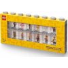 LEGO® Zberateľský box pre 16 minifigúrok sivý