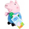 Prasiatko Peppa PLYŠOVÁ HRAČKA GEORGE S DINOSAUROM 20 CM BRAT PEPPY PLYŠÁK Prasiatko Peppa PLYŠOVÁ HRAČKA GEORGE S DINOSAUROM 20 CM BRAT PEPPY PLYŠÁK