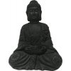 Socha Budha Lafiora 34 x 26 x 46 cm čierna Socha Budha Lafiora 34 x 26 x 46 cm čierna