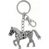 Prívesok na kľúče strieborný kôň Prívesok na kľúče strieborný kôň