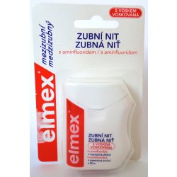 Elmex Dentálna niť voskovaná 50 m