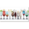 Foto obraz akrylový Sada drinkov 100x50 cm Foto obraz akrylový Sada drinkov 100x50 cm