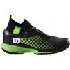 Pánska tenisová obuv Wilson Kaos Rapide SFT Black/Green EUR 41 1/3 Pánska tenisová obuv Wilson Kaos Rapide SFT Black/Green EUR 41 1/3