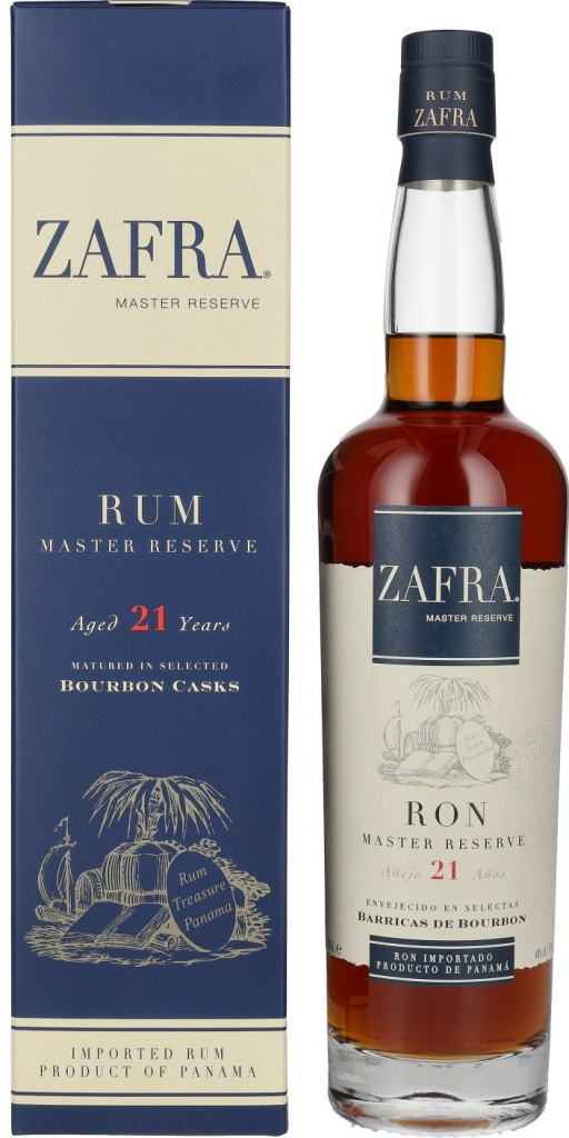 Zafra Master Reserve 21y 40% 0,7 l (kartón)