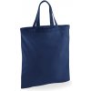 Westford Mill Nákupná taška s krátkymi ušami WM101S French Navy 38 x 42 cm Westford Mill Nákupná taška s krátkymi ušami WM101S French Navy 38 x 42 cm