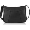 PAOLO PERUZZI Malá dámska kožená kabelka | čierna Z-54-BL PAOLO PERUZZI Malá dámska kožená kabelka | čierna Z-54-BL