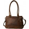 Dámska Kožená Taška na rameno Buffalo Pull Vintage Leather 35x24x14cm hnedá Veľkosť: UNI Dámska Kožená Taška na rameno Buffalo Pull Vintage Leather 35x24x14cm hnedá Veľkosť: UNI