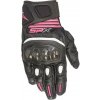 rukavice STELLA SP X AIR CARBON V2, ALPINESTARS (černá/fialová, vel. M)