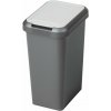 Odpadkový kôš Tontarelli Odpadkový kôš Touch & Lift 9L biela/čierna (8104307AG7) Odpadkový kôš Tontarelli Odpadkový kôš Touch & Lift 9L biela/čierna (8104307AG7)