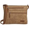 Beagles Brunete dámska crossbody taška 23,50 cm - taupe Beagles Brunete dámska crossbody taška 23,50 cm - taupe