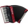 HOHNER Bravo III 80 Red Silent Key HOHNER Bravo III 80 Red Silent Key