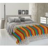 Mondo Italia Prikrývka na posteľ Piquet viacfarebné ceruzky 170x280 cm Viacfarebná