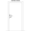 BKS panikový zámek-sada Talin 1 křídlo funkce B/EN 179, levý, DM 65, nerez BKS panikový zámek-sada Talin 1 křídlo funkce B/EN 179, levý, DM 65, nerez