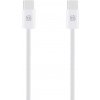 OBAL:ME Super Fast USB-C/USB-C Pletený kábel 60W White OBAL:ME Super Fast USB-C/USB-C Pletený kábel 60W White