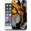 Picasee silikónový prehľadný obal pre Apple iPhone 6 Plus/6S Plus - Black Gold Picasee silikónový prehľadný obal pre Apple iPhone 6 Plus/6S Plus - Black Gold