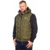 PitBull West Coast - pánská zimní vesta CARVER tmavě olivová L PitBull West Coast - pánská zimní vesta CARVER tmavě olivová L