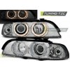 Tuning-tec PREDNÉ SVETLOMETY ANJELSKÉ OČI CHROME pasujú na BMW E39 09.95-06.03 Tuning-tec PREDNÉ SVETLOMETY ANJELSKÉ OČI CHROME pasujú na BMW E39 09.95-06.03