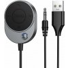 Bezdrôtový prijímač do auta Hoco Aux Bluetooth s káblom Jack 3,5 mm E150 Metal Gray Bezdrôtový prijímač do auta Hoco Aux Bluetooth s káblom Jack 3,5 mm E150 Metal Gray