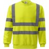 Malfini Rimeck 4V697 HV Essential Unisex mikina reflexná žltá
